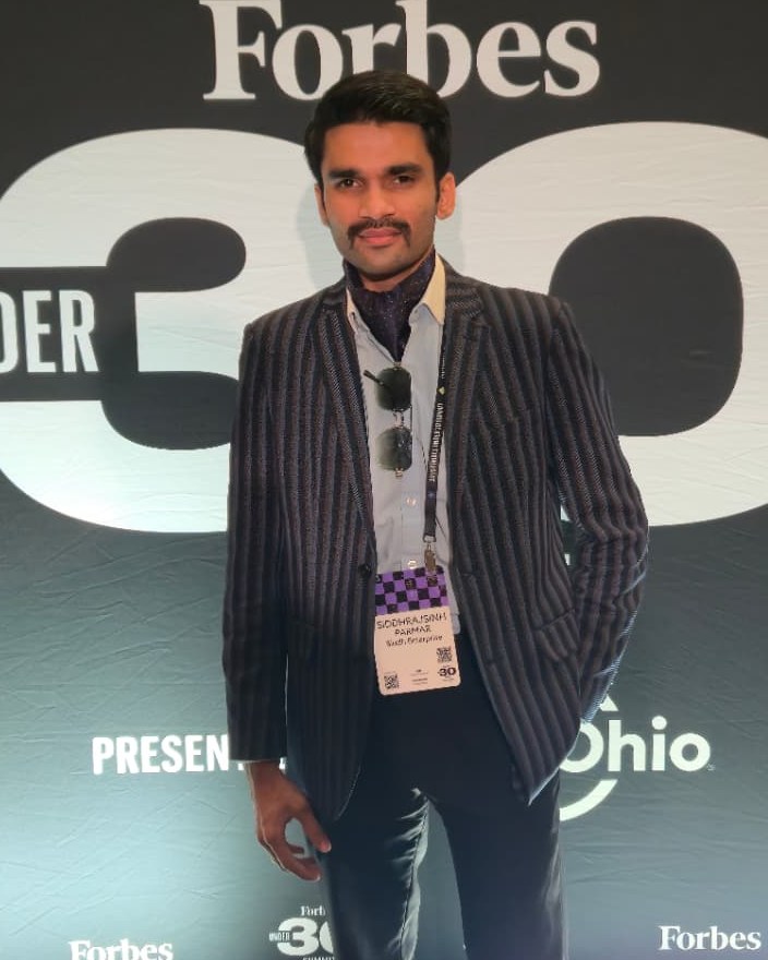 Portrait of Siddhrajsinh Parmar, founder of Siddh Enterprise